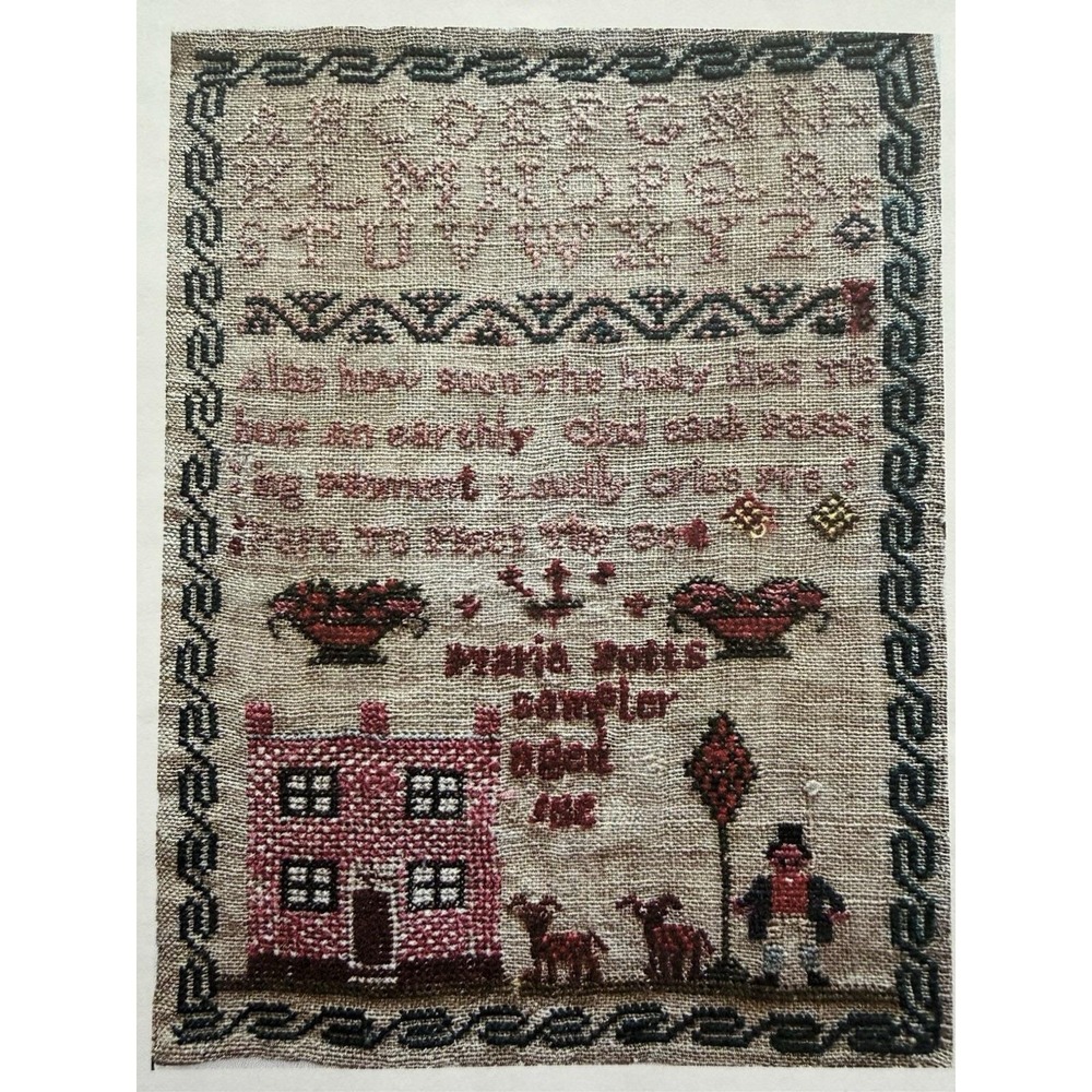 Maria potts Sampler 182? Cross Stitch Kit By DDM Needleworks *READ Description*
